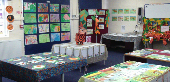 Our art gallery to celebrate creative arts week